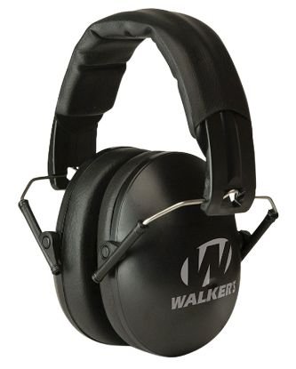 Picture of Walker's Gwpywfm2blk Folding Muff 23 Db Over The Head Black Polymer Fits Youth/Women 
