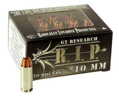 Picture of G2 Research G00601 R.I.P 10Mm Auto 115 Gr Fracturing Hollow Point 20 Per Box/ 25 Case 