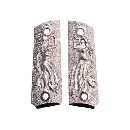 Picture of Outshine Designs Sterling Silver Lady Justice Pistol Grip