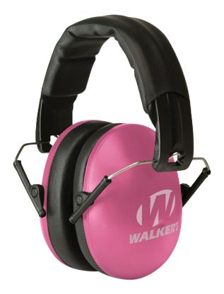 Picture of Walker's Gwpywfm2pnk Folding Muff 27 Db Over The Head Pink/Black Polymer Fits Youth/Women 