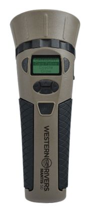 Picture of Western Rivers Gc50 Mantis 50 Electronic Call Multiple Sounds Attracts Predators Brown Polymer 