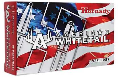 Picture of Hornady 82044 American Whitetail 300 Win Mag 180 Gr Interlock Spire Point 20 Per Box/ 10 Case 