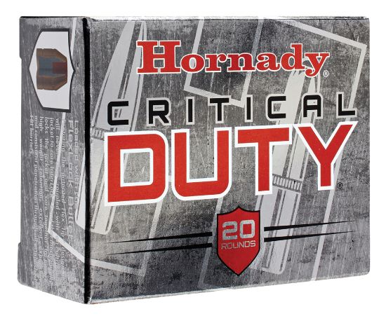 Picture of Hornady 91256 Critical Duty 10Mm Auto 175 Gr Hornady Flexlock 20 Per Box/ 10 Case 