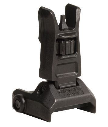 Picture of Magpul Mag275-Blk Mbus Pro Sight Front Qpq Melonited Steel Construction Ar Platform 