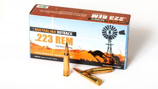 Picture of Australian Outback 223 Rem 55 Grain Sierra Blitzking 200 Round Box