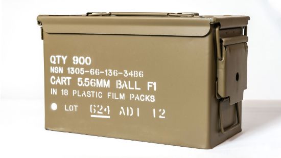 Picture of Adi 5.56X45mm Nato 62 Grain Fmj 900 Round Case