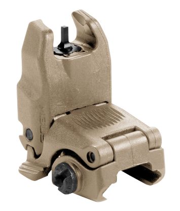 Picture of Magpul Mag247-Fde Mbus Sight Front Black Folding For Ar-15/M16 