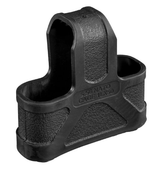 Picture of Magpul Mag001-Blk Original Magpul Made Of Rubber W/ Black Finish For 5.56X45mm Nato Mags/ 3 Per Pack 