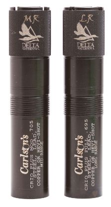 Picture of Carlson's Choke Tubes 07570 Delta Waterfowl 12 Gauge Mid-Range Long Range Knurled 17-4 Stainless Steel 