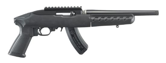 Picture of Ruger 4924 22 Charger Takedown 22 Lr 15+1 10" Black Threaded Barrel, Black Polymer Frame, Black Picatinny Rail Receiver, Ergonomic Polymer Grip, Right Hand 