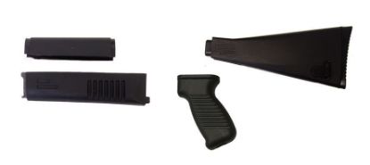 Picture of Arsenal Nato Length Black Polymer Stock Set For Milled Receivers