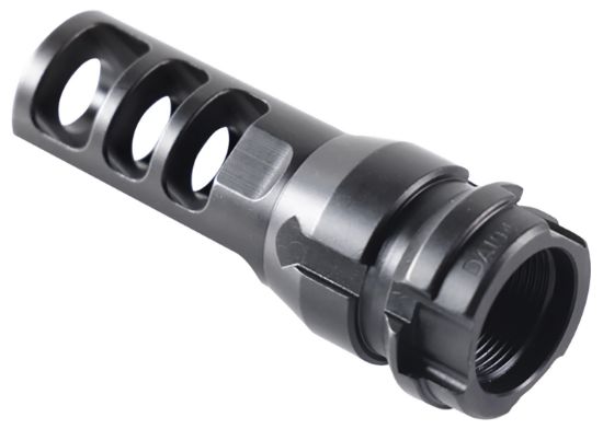 Picture of Dead Air Da102 Keymount Muzzle Brake 5/8"-24 Tpi 2.60" Black Steel 