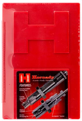 Picture of Hornady 546329 Custom Grade Series Iii 2 Die Set For 28 Nosler Includes Sizing Seater 