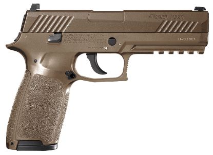 Picture of Sig Sauer Airguns Airp320 P320 Air Pistol Co2 177 Pellet 30+1 8" Coyote Polymer Grips 