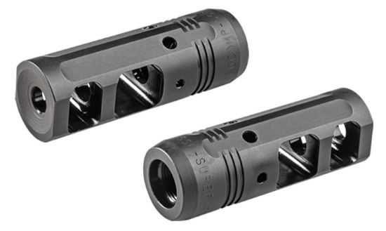 Picture of Surefire Procomp556 Procomp Muzzle Brake Black Nitride Steel With 1/2"-28 Tpi Threads & 2.50" Oal For 5.56X45mm Nato M16, M4 