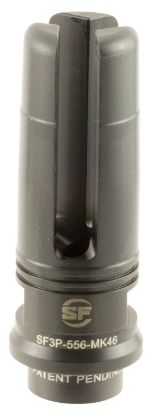 Picture of Surefire Sf3p556mk46 Socom 3-Prong Flash Hider 5.56X45mm Nato 9/16"-24 Tpi Steel Black Nitride 