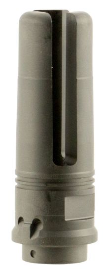 Picture of Surefire Sf3p7625824 Socom 3-Prong Flash Hider Black Dlc Stainless Steel With 5/8"-24 Tpi Threads & 2.60" Oal For 7.62Mm Ar-10 