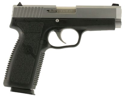Picture of Kahr Arms Ct9093n Ct9 9Mm Luger 8+1 4" Barrel, Black Polymer Frame, Serrated Matte Stainless Steel Slide, Textured Polymer Grip & Front Night Sight 