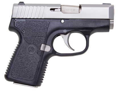 Picture of Kahr Arms Cw3833n Cw 380 Acp 6+1 2.58" Stainless Steel Barrel, Matte Stainless Steel Serrated Slide, Black Polymer Frame, Black Textured Polymer Grip 