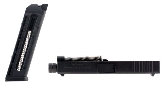 Picture of Tactical Solutions Tsgcon19te Tsg-22 Conversion Kit Compatible W/Glock 19/23/32/38, 22Lr Black 4.80" Steel Barrel, Includes Magazine 