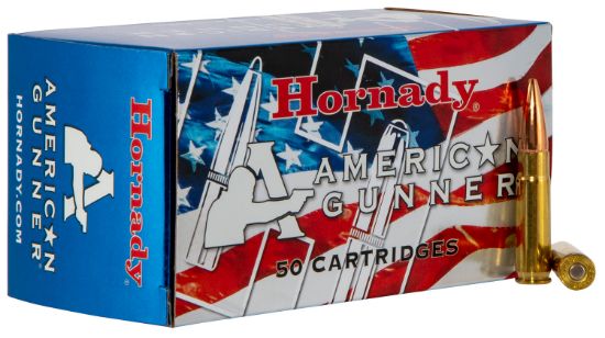 Picture of Hornady 80897 American Gunner 300 Blackout 125 Gr Hollow Point 50 Per Box/ 10 Case 