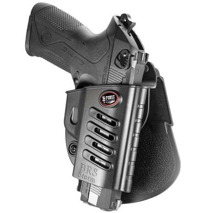 Picture of Fobus Evolution Holster Beretta Px4 Storm Fns Fnx/S&W Shield .45/Taurus G3 Rh Paddle Polymer Black