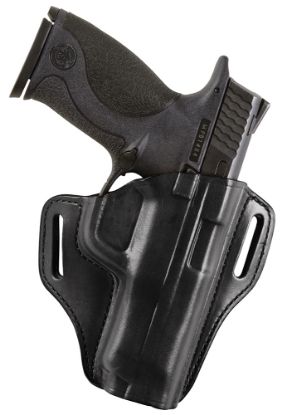 Picture of Bianchi 23998 57 Remedy Owb Size 15 Black Leather Belt Slide Fits S&W M&P Shield Right Hand 