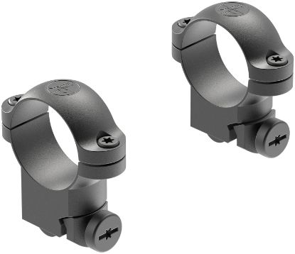 Picture of Leupold 170351 Ringmounts Matte Black 1" Ruger M77 Medium 