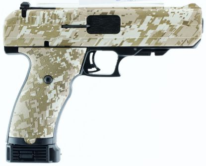 Picture of Hi-Point 34010Dd Jcp 40 S&W 10+1, 4.50" Black Steel Barrel, Hydro-Dipped Digital Desert Camo Serrated Steel Slide, Hydro-Dipped Digital Desert Camo Polymer Frame W/Picatinny Rail & Grip 