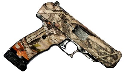 Picture of Hi-Point 34010Wc Jcp 40 S&W 10+1, 4.50" Black Steel Barrel, Hydro-Dipped Woodland Camo Serrated Steel Slide, Hydro-Dipped Woodland Camo Polymer Frame W/Picatinny Rail & Grip 