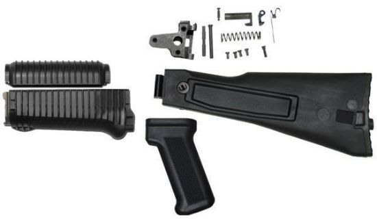 Picture of Arsenal Black Polymer Folder With Trunnion And Hinge Mechanism Hardware