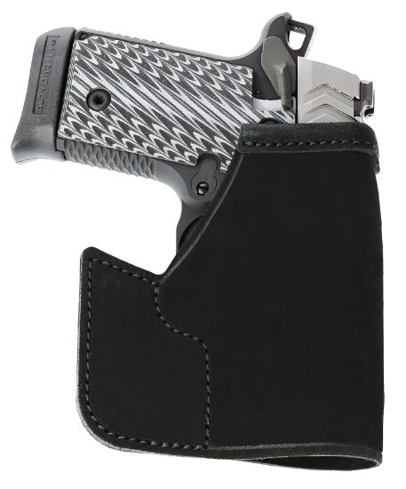 Picture of Galco Pro608b Pocket Protector Black Leather Fits Sig P238 Fits Springfield 911/Diamondback Db Ambidextrous 