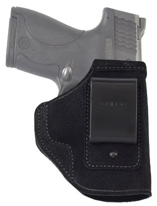 Picture of Galco Sto658b Stow-N-Go Iwb Black Leather Belt Clip Fits S&W M&P Shield W/Crimson Trace Laser Right Hand 