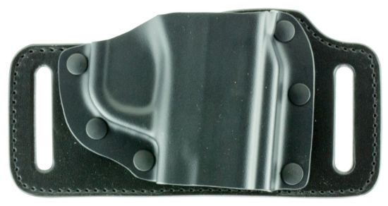 Picture of Galco Ts652b Tacslide Owb Black Kydex/Leather Belt Slide Fits S&W M&P Shield Fits Ruger Max-9 Fits S&W M&P Shield 2.0 Right Hand 