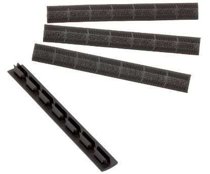 Picture of Ergo 4332Bk Wedgelok Slot Cover Black Rubber, 4 Slot Low Profile W/Aggressive Texture 4 Per Pack 