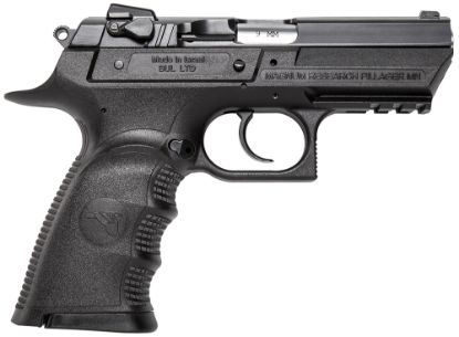 Picture of Magnum Research Be99153rsl Baby Eagle Iii Semi-Compact 9Mm Luger 3.85" 15+1 Black Polymer Frame Matte Black Oxide Carbon Steel Slide Black Polymer Grip 