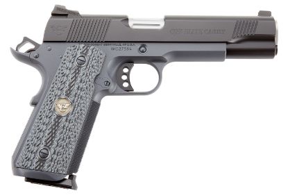 Picture of Wilson Combat Cqbecfs9 1911 Cqb Elite Carry Exclusive Configuration 9Mm Luger 10+1, 5" Match Grade Barrel, Black Serrated Carbon Steel Slide, Gray Carbon Steel Frame W/Beavertail 