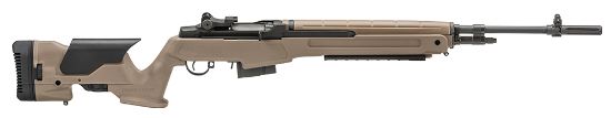 Picture of Springfield Armory Mp9220 M1a Loaded Precision 308 Win 10+1 22" National Match Carbon Steel Barrel Black Parkerized Rec Flat Dark Earth Archangel Precision With Adjustable Lop & Comb Stock Right Hand 