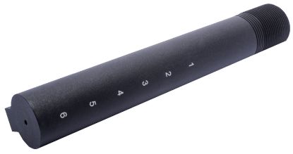 Picture of Spikes Sla500r Buffer Tube 6 Position Mil-Spec Black Hardcoat Anodized Aluminum 