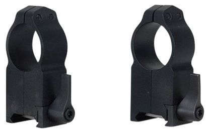 Picture of Warne 204Lm Vertical Rings Maxima Matte Black 1" Ultra High Quick Detach 0 Moa 