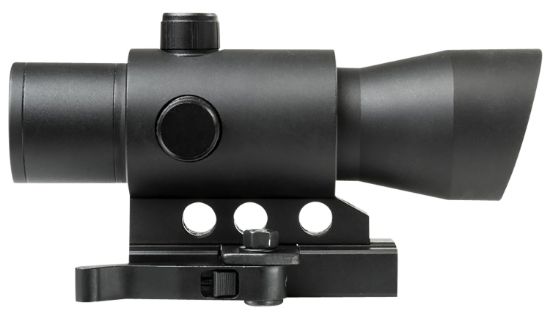 Picture of Ncstar Dmrk132a Mark Iii Tactical Advanced With 4 Reticles Black Anodized 1X32mm Red/Green/Blue Multi Reticle 