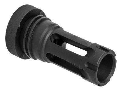 Picture of Yankee Hill 430228A Qd Light Tactical Flash Hider Made Of Black Finish Steel With 1/2"-28 Tpi Threads For 30 Cal Ar-Platform 