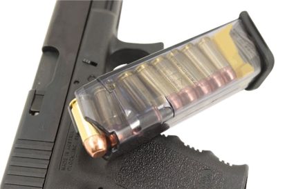 Picture of Ets Group Glk22 Pistol Mags 16Rd 40 S&W Compatible W/Glock 22/23/24/27/35 Gen1-4 Clear Polymer 