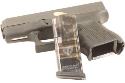 Picture of Ets Group Glk26 Pistol Mags 10Rd 9Mm Luger Compatible W/ Glock 26 Gen1-5 Clear Polymer 