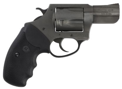 Picture of Charter Arms 64520 Pitbull Extra Large 45 Acp, 5 Shot 2.50" Black Nitride Steel Barrel, Cylinder & Frame W/Black Finger Grooved Rubber Grip 