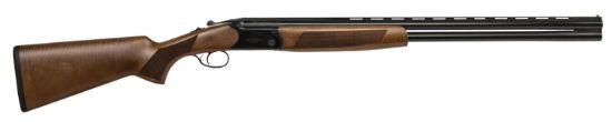 Picture of Cz-Usa 06092 Drake 12 Gauge 3" 2Rd 28" Barrel, Gloss Black Chrome Metal Finish, Turkish Walnut Fixed Pistol Grip Stock Includes 5 Chokes 