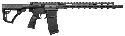 Picture of Daniel Defense 0212802081047 Ddm4 V7 5.56X45mm Nato 30+1 16" Threaded Barrel W/Flash Suppressor, Black Hard Coat Anodized Receiver, 6 Position Stock W/Softtouch Overmolding 