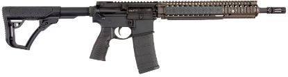 Picture of Daniel Defense 0208806027055 Ddm4 M4a1 *Ca Compliant 5.56X45mm Nato 14" 10+1 Black Hard Coat Anodized 6 Position W/Softtouch Overmolding Stock With Flat Dark Earth Handguard 