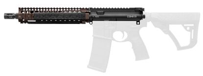 Picture of Daniel Defense 2300408013011 Mk18 Upper Group 5.56X45mm Nato 10.30" Black Phosphate Barrel, 7075-T6 Aluminum Black Anodized Receiver, Flat Dark Earth Dd Risii Mk18 Handguard For Ar-15 