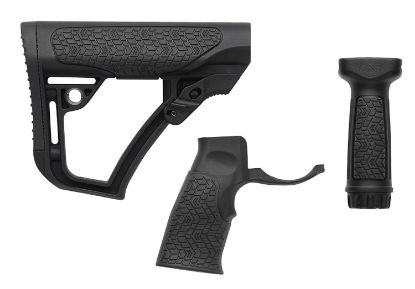 Picture of Daniel Defense 2810206145006 Collapsible Buttstock Pistol Grip/Vertical Foregrip Ar-15 Black Polymer 